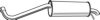FONOS 23337 End Silencer